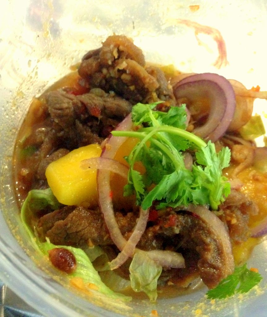 Grilled Beef with Mango Salad ($11.90)