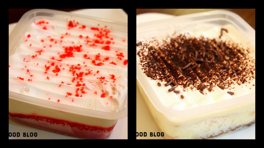 Red Velvet and Tiramisu Desserts