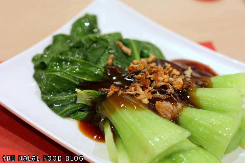 Pak Choy with Oyster Sauce