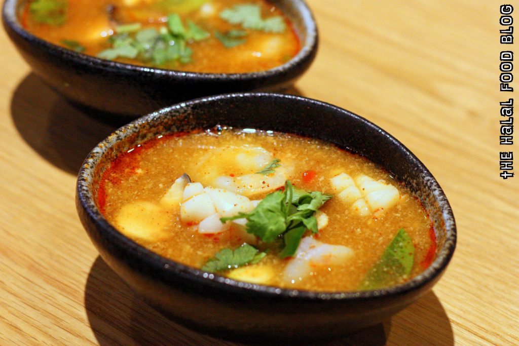 Red Tom Yum Soup with Seafood