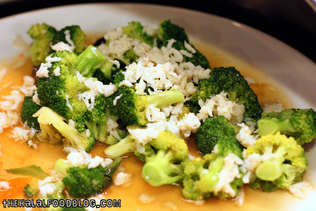 Broccoli with Crab Meat