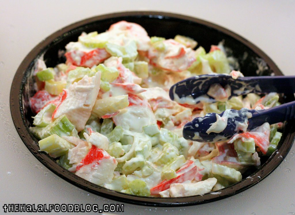 Crab and Celery Salad