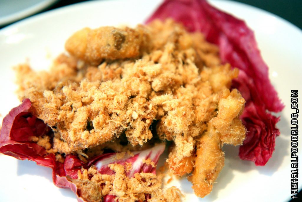 Crispy Soft Shell Crab with Chicken Meat Floss (RM18++)