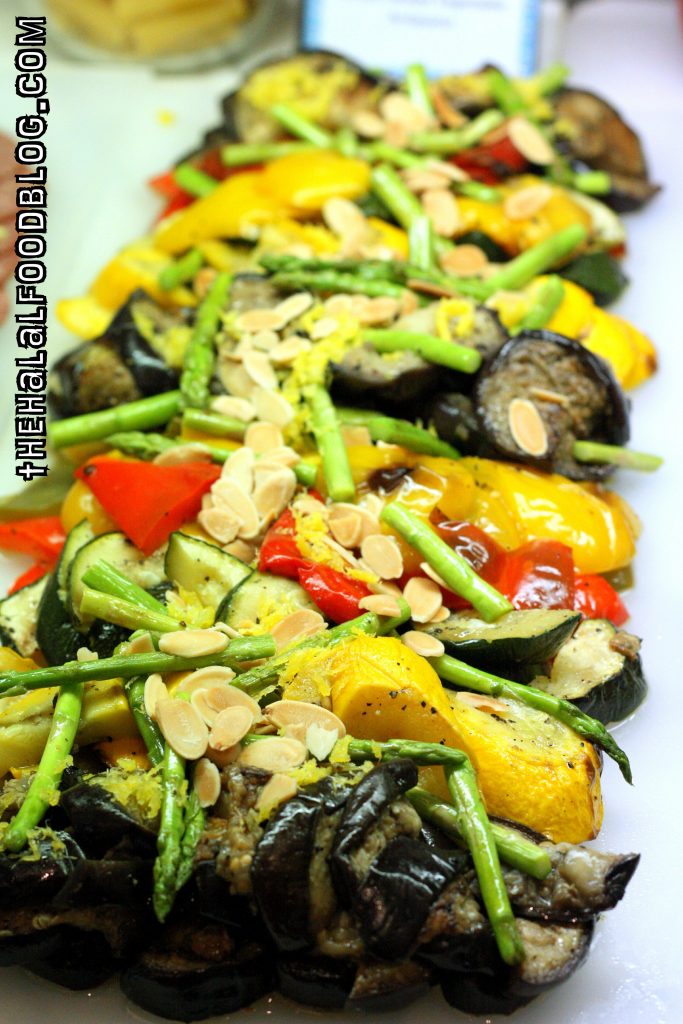 Grilled Mixed Vegetables Antipasto