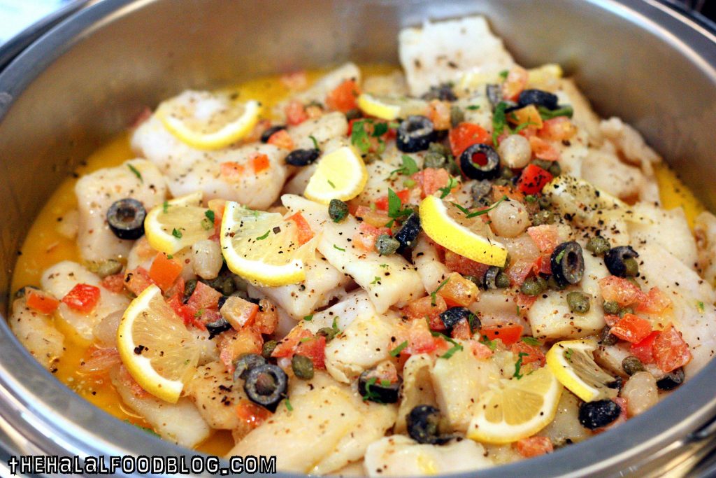 Dory with Caper Lemon Butter Sauce