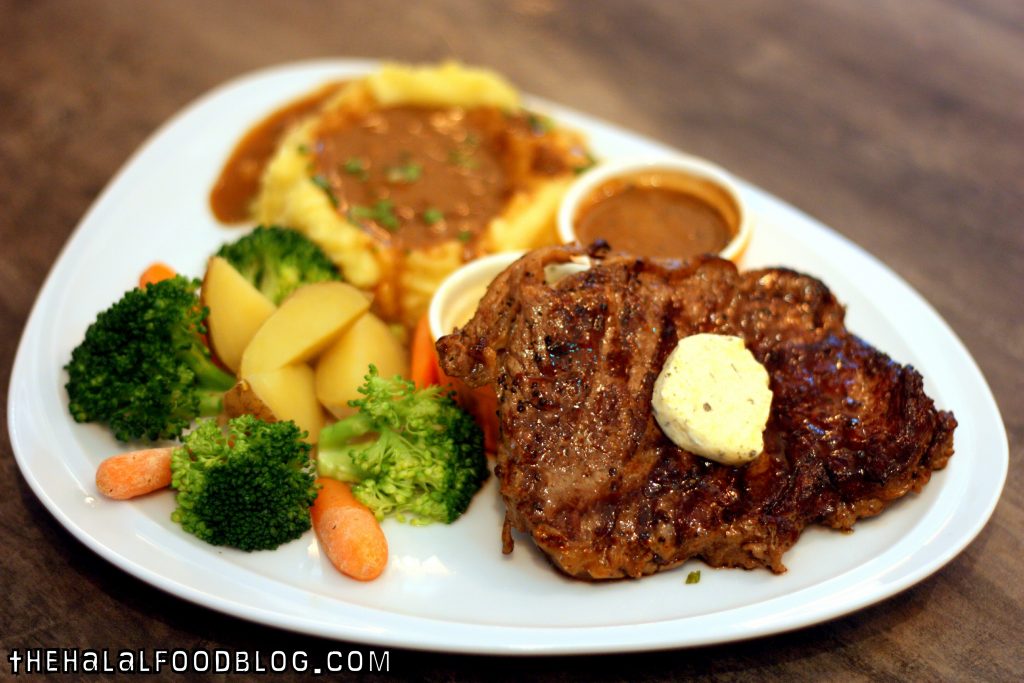 Angus Ribeye Steak ($24.90)