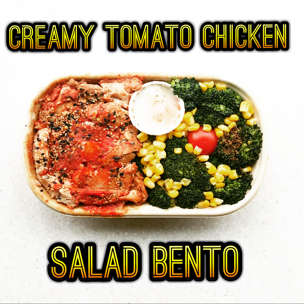 Lean Bento 19 Creamy Tomato Chicken Salad Bento