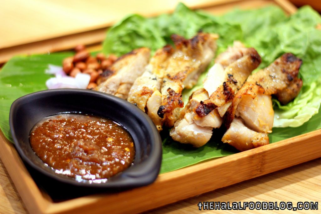 Grilled Chicken Thigh with Lettuce Wrap ($11.90)