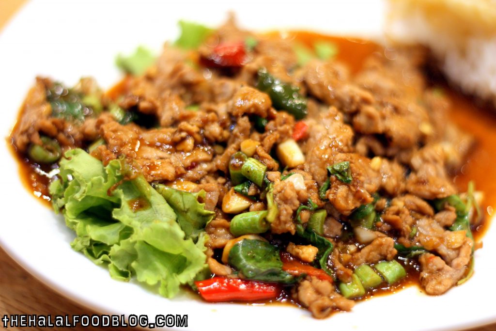 Siam Kitcen Part II 12 Minced Beef with Basil