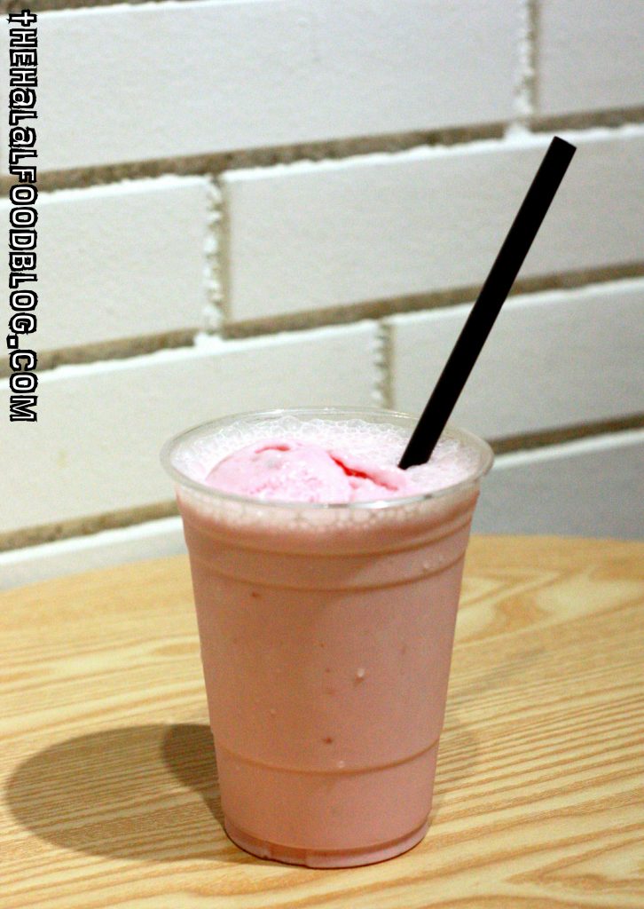 Strawberry Milkshake ($7.80)