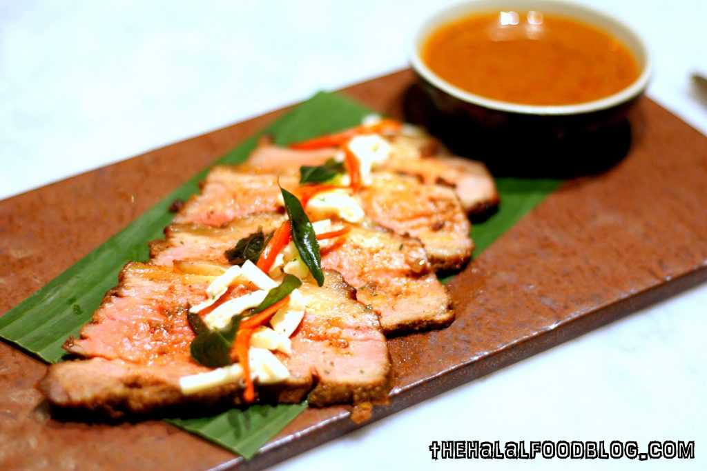 Baked Striploin with Rendang Sauce