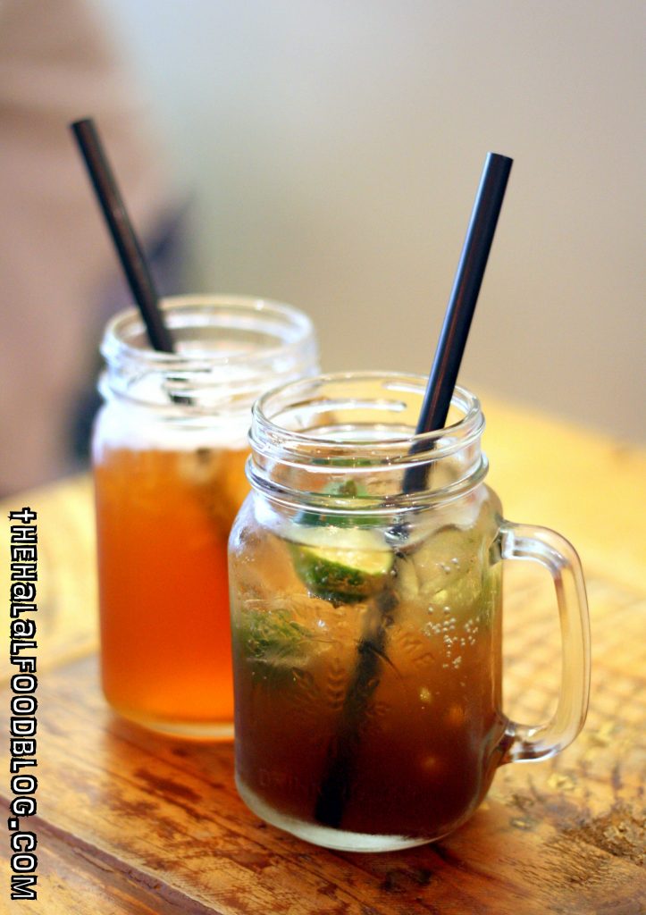 Iced Earl Grey Lime and Iced Mojito Lime ($6.90 each)