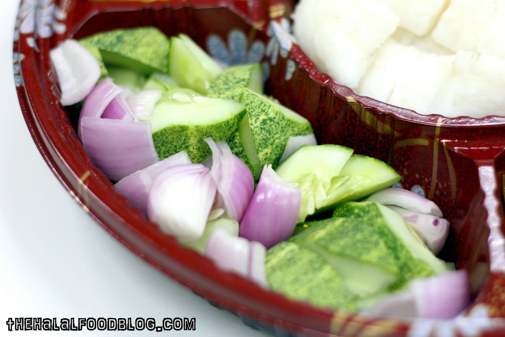 Jamil Sate Classic 07 Sate Platter Cucumber Onions