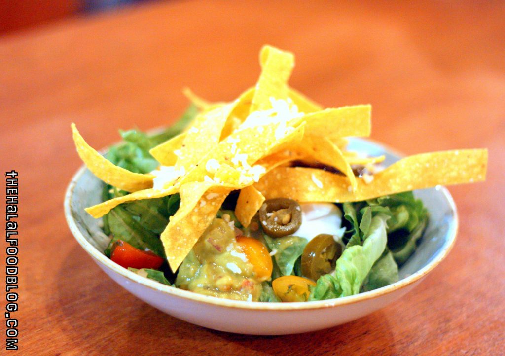Tortilla Salad With Lime Dressing ($8.00)