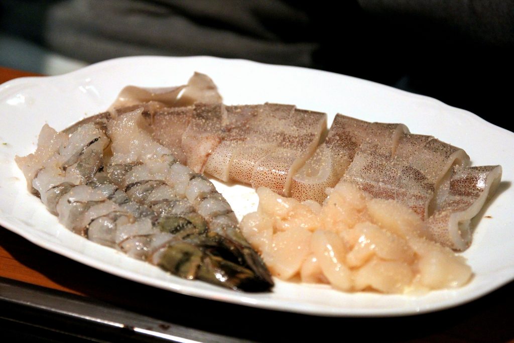 Seafood Teppanyaki (¥1728)
