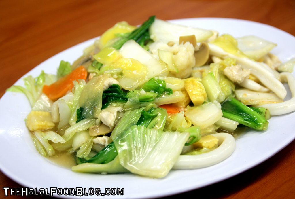 Vegetables with Seafood