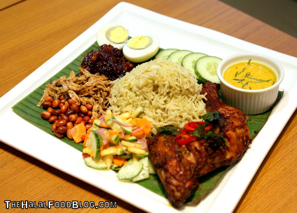 Nasi Pandan with Ayam Berempah (RM21.90)